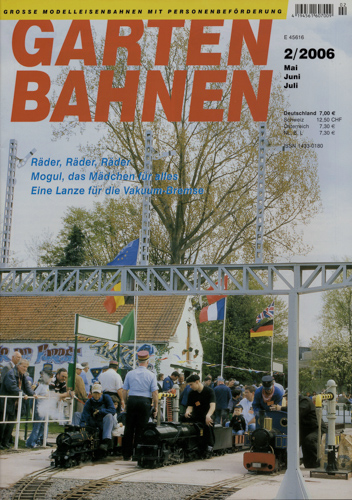   Gartenbahnen Heft 2/2006. 