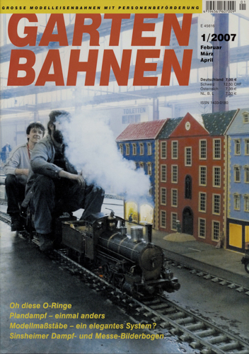   Gartenbahnen Heft 1/2007. 