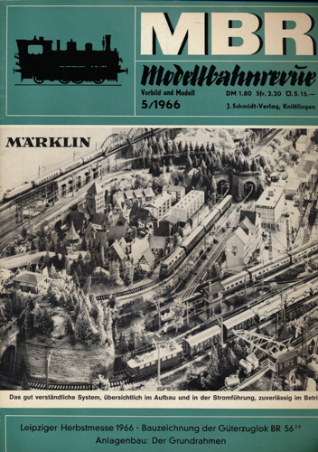   MBR Modellbahnrevue Heft 5/1966. 
