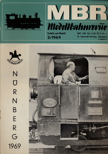  MBR Modellbahnrevue Heft 2/1969. 