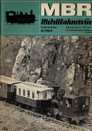   MBR Modellbahnrevue Heft 4/1969. 