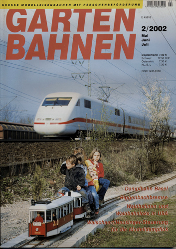   Gartenbahnen Heft 2/2002 (Mai/Juni/Juli). 