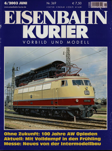   Eisenbahn-Kurier Heft Nr. 369 (6/2003 Juni). 
