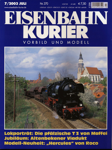   Eisenbahn-Kurier Heft Nr. 370 (7/2003 Juli). 