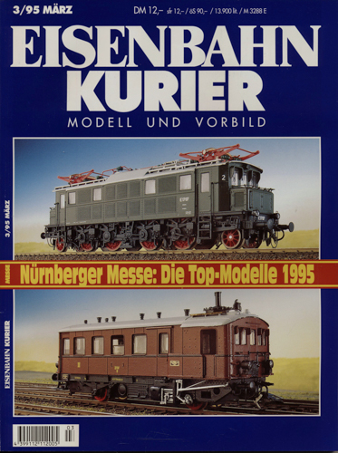   Eisenbahn-Kurier Heft Nr. 3/1995 (März 1995). 