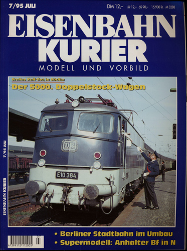   Eisenbahn-Kurier Heft Nr. 7/1995 (Juli 1995). 