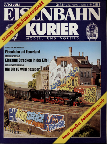   Eisenbahn-Kurier Heft Nr. 7/93 (Juli 1993). 