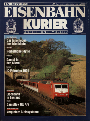   Eisenbahn-Kurier Heft Nr. 11/90 (November 1990). 