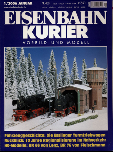   Eisenbahn-Kurier Heft Nr. 1/2006 (Januar 2006). 