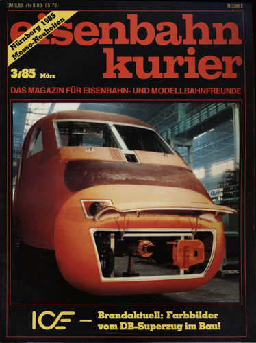   Eisenbahn-Kurier Heft Nr. 3/85 (März 1985). 