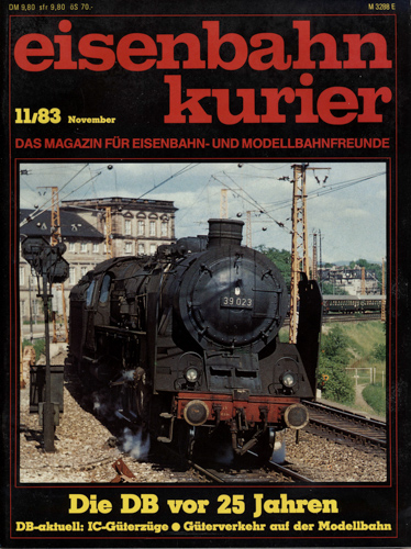   Eisenbahn-Kurier Heft Nr. 11/83 (November 1983). 