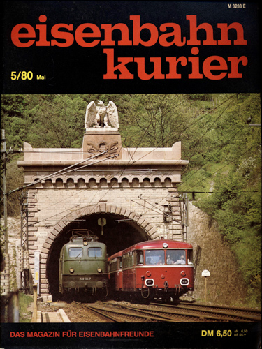   Eisenbahn-Kurier Heft Nr. 5/80 (Mai 1980). 