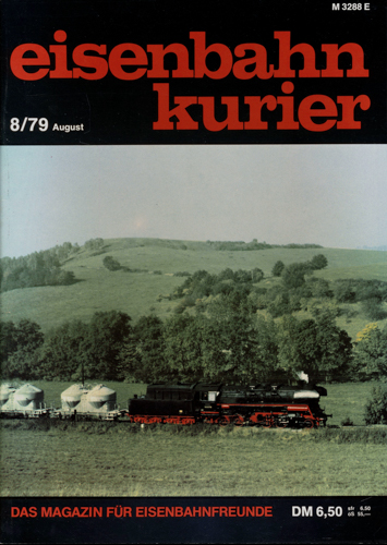   Eisenbahn-Kurier Heft Nr. 8/79 (August 1979). 