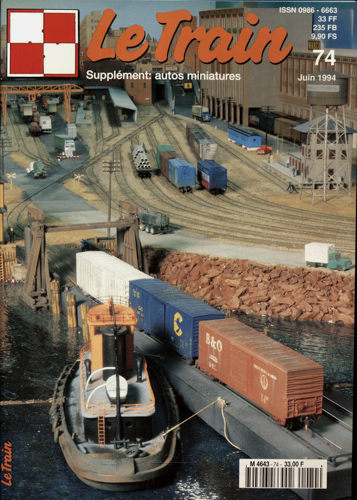   Le Train (supplément: autos miniatures) no. 74 (Juni 1994). 