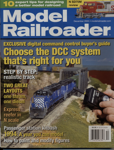   Model Railroader Magazine, December 2005: Choose the DCC system that's right for you . 