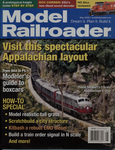   Model Railroader Magazine, May 2006: Visit this spectacular Appalachian layout. 