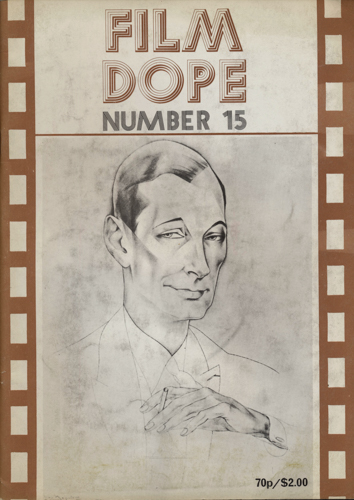   Film Dope No. 15 (September 1978). 