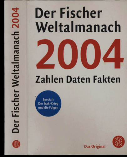 Baratta, Mario von (Hrg.)  Der Fischer Weltalmanach 2004. Zahlen, Daten, Fakten. 