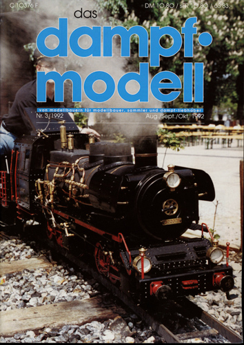   Das Dampfmodell (Fachzeitschrift) Heft 3/1992. 