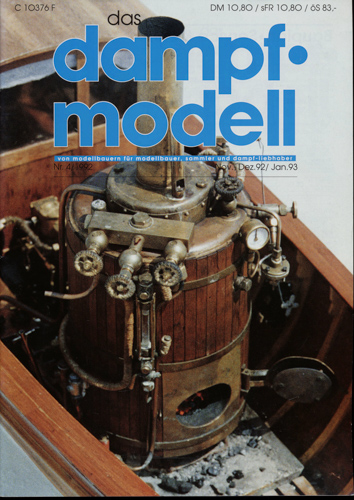   Das Dampfmodell (Fachzeitschrift) Heft 4/1992. 