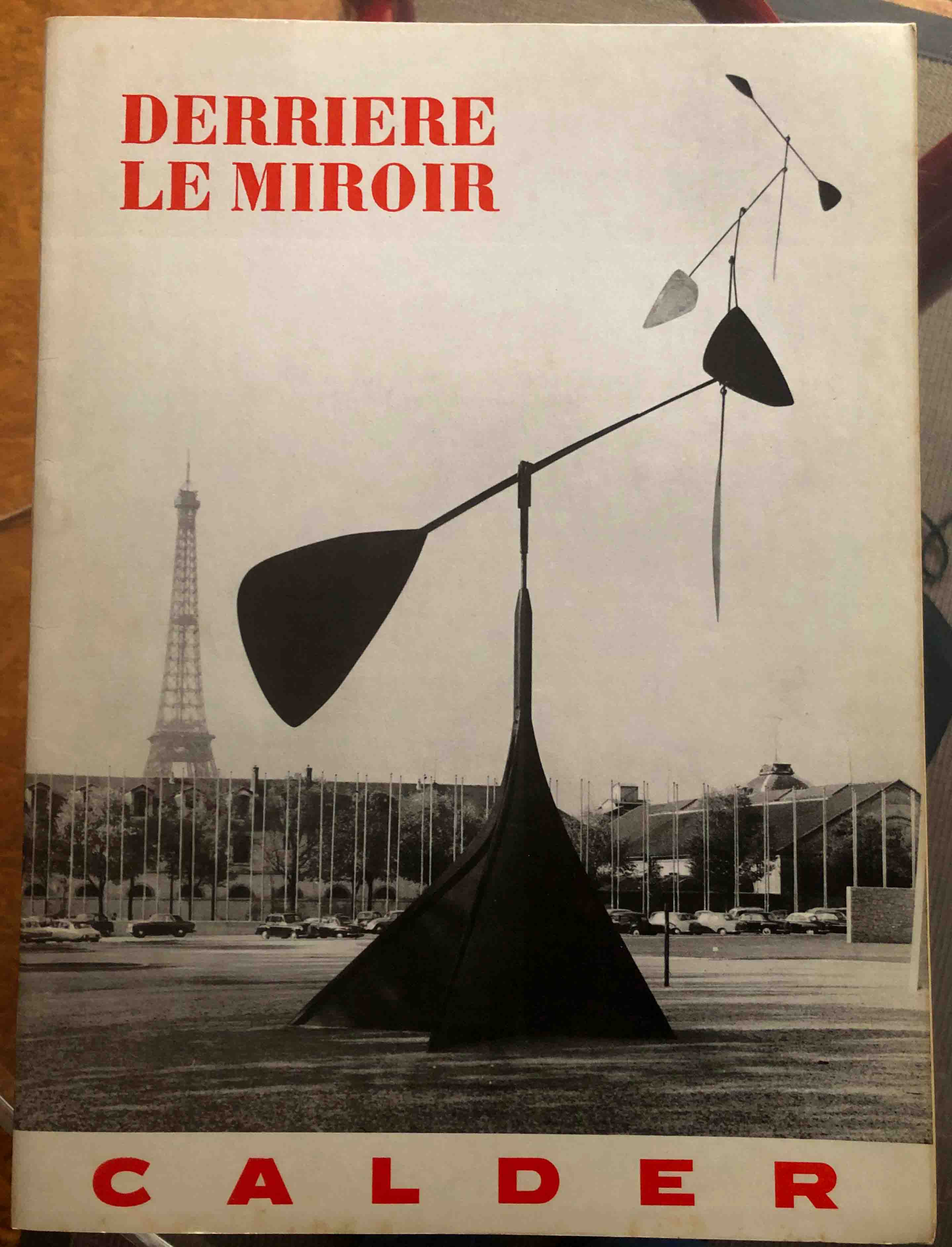 CALDER, Alexander  Derriere le Miroir Heft 113: Alexander Calder. Textes de Georges Salles et Jean Davidson. 