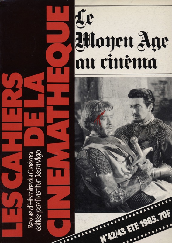   Les Cahiers de la Cinemathéque no. 42/43: Le Moyen Age au Cinéma. 