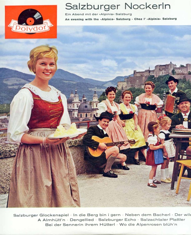 Alpinia  Salzburger Nockerln. Ein Abend mit der 'Alpinia' Salzburg (45 224 LPH)  *LP 10'' (Vinyl)*. 