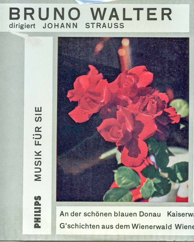 Bruno Walter  Bruno Walter dirigiert Johann Strauß (G 05613 R)  *LP 10'' (Vinyl)*. 