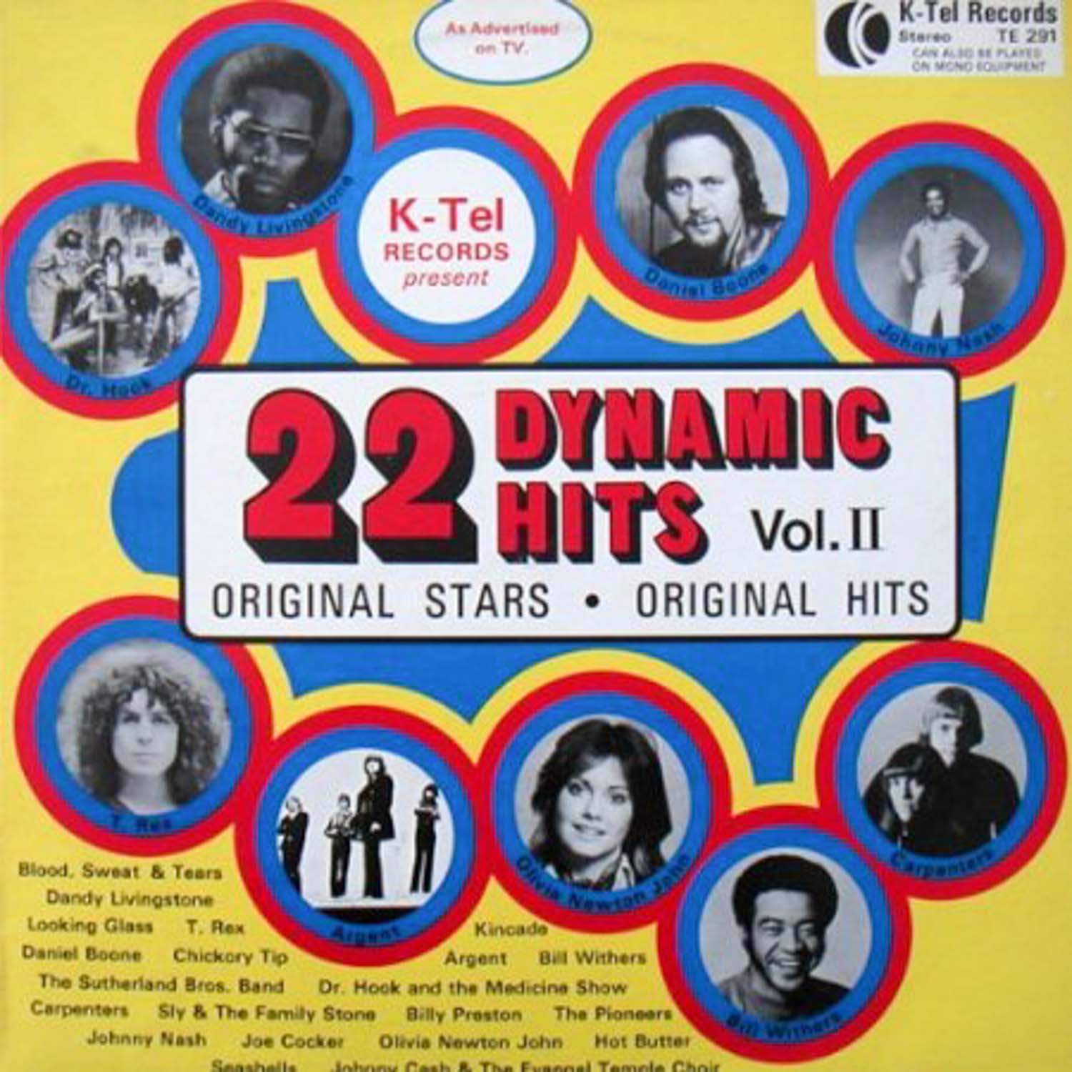 Div.  22 Dynamic Hits vol. II (TE 291)  *LP 12'' (Vinyl)*. 