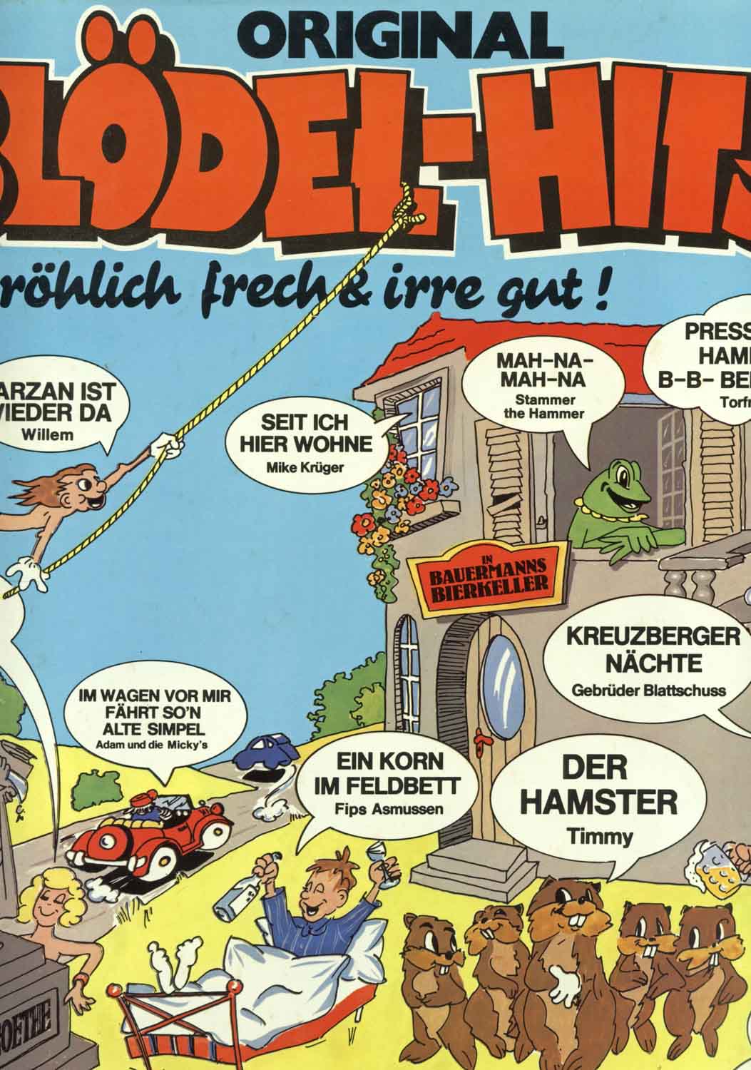 div.  Original Blödel-Hits. Fröhlich, frech & irre gut! (TG 1205)  *LP 12'' (Vinyl)*. 