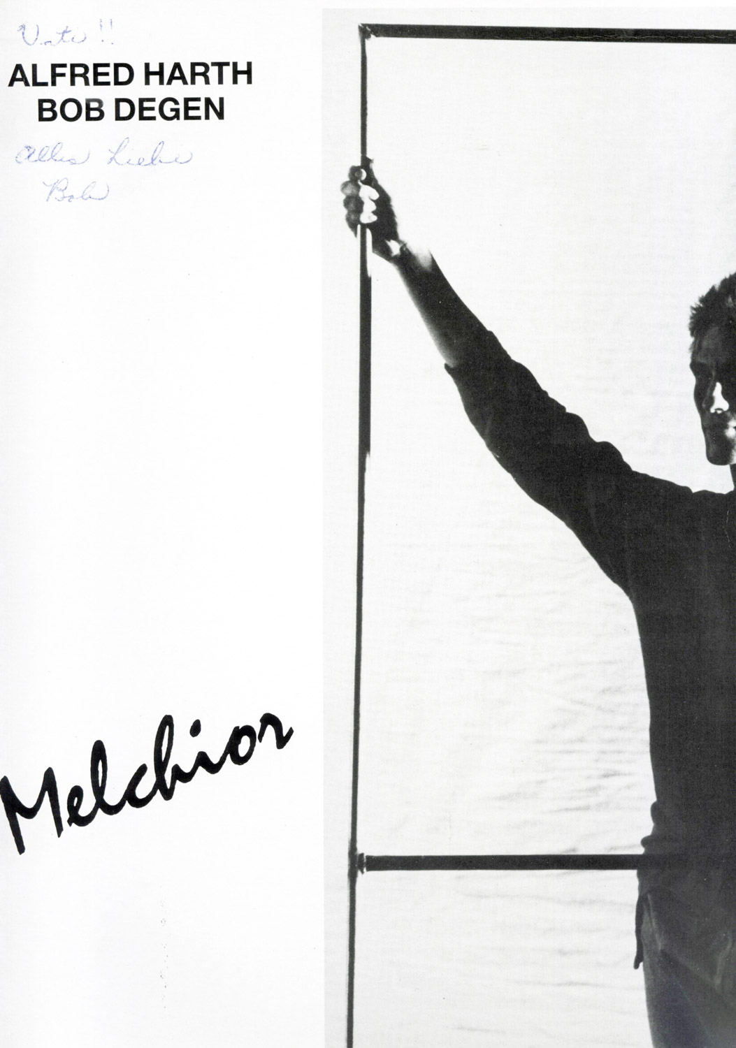 Alfred Harth / Bob Degen  Melchior (Bi 6240)  *LP 12'' (Vinyl)*. 