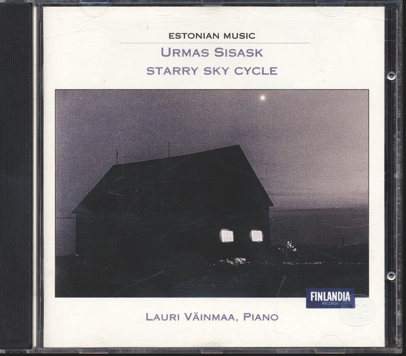 Lauri Väinmaa (p)  Urmas Sisask: Sternenhimmel-Zyklus / Starry Sky Circle / Tähtitaivas-sarja *Audio-CD*. 