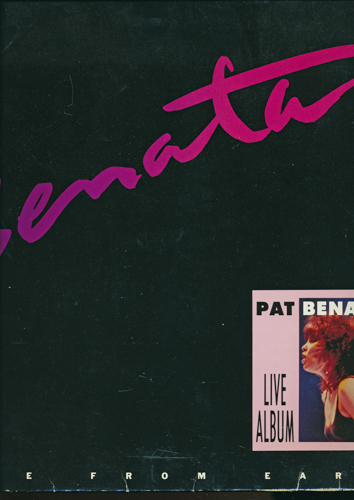 Pat Benatar  Live from Earth (205 771)  *LP 12'' (Vinyl)*. 
