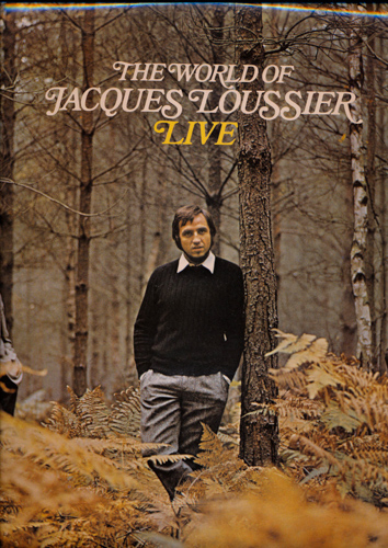 Jacques Loussier  The World of Jacques Loussier LIVE (SPA-R 475)  *LP 12'' (Vinyl)*. 