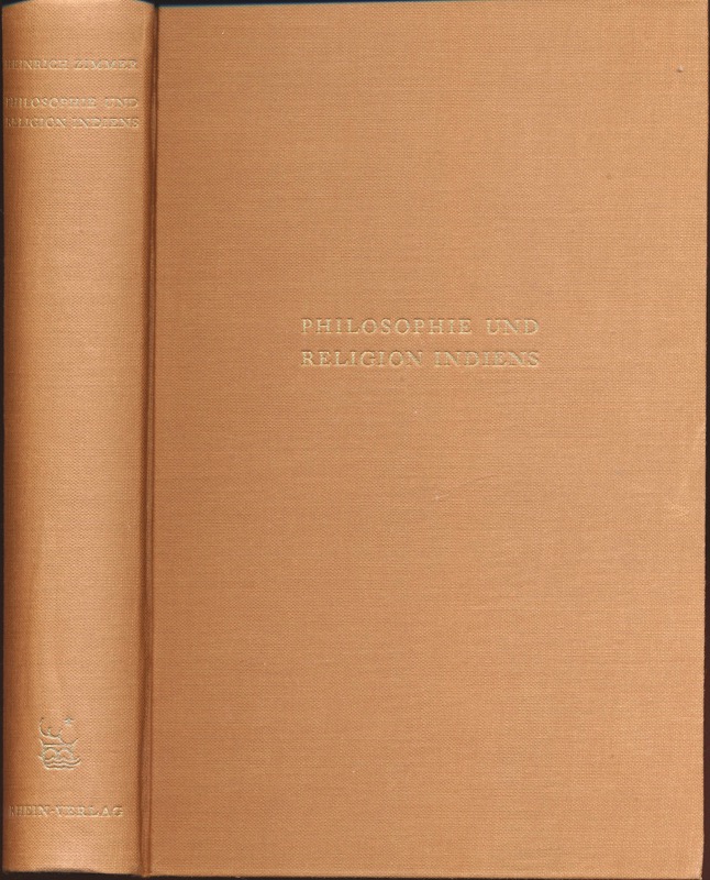 ZIMMER, Heinrich  Philosophie und Religion Indiens. 