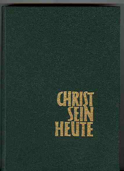 Hrsg. von Friedrich Samuel Rothenberg  Christsein heute - Handbuch der Probleme, Band 1 