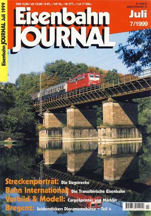   Eisenbahn JOURNAL. Juli 7/1999. 