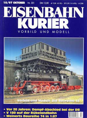   Eisenbahn Kurier. Vorbild und Modell. Heft Nr. 301. 