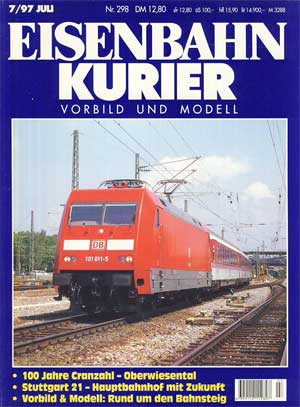   Eisenbahn Kurier. Vorbild und Modell. Heft Nr. 298. 