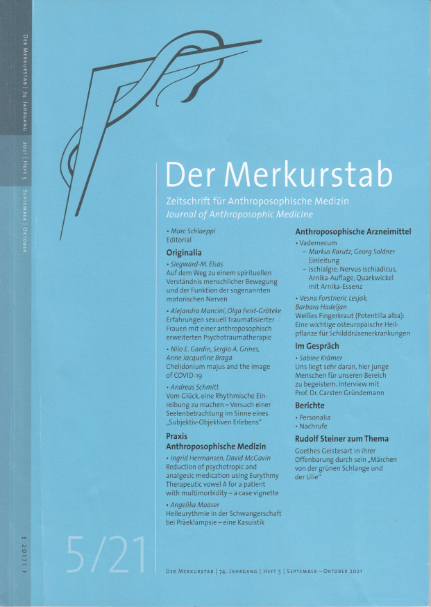 Schlaeppi, Marc:  Der Merkurstab - Zeitschrift für Anthroposophische Medizin. 