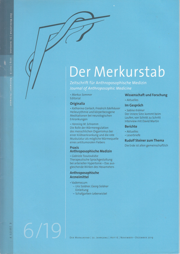 Sommer, Markus:  Der Merkurstab - Zeitschrift für Anthroposophische Medizin. 