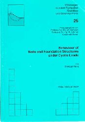 Wang, Zhenggui:  Behaviour of soils and foundation structures under cyclic loads. 