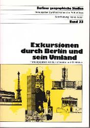 Hofmeister, Burkhard und Dina (Hrsg) Mbius:  Exkursionen durch Berlin und sein Umland. 
