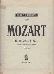 Mozart, W. A.:  Konzert Nr. 1 G dur. Flte & Piano (A. Horn) 
