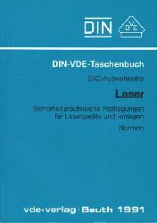   Laser. Sicherheitstechnische Festlegungen fr Lasergerte und -anlagen ; Normen. 