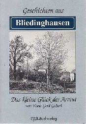 Gbert, Hans Gerd:  Geschichten aus Bliedinghausen oder "Bliekesen" - das kleine Glck der Armut. 