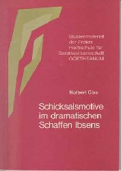 Glas, Norbert:  Schicksalsmotive im dramatischen Schaffen Ibsens. 