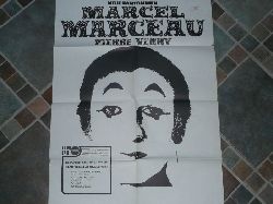 Marceau, Marcel  Neue Pantomimen. Theaterplakat nach einem Foto von Jean Lattes 