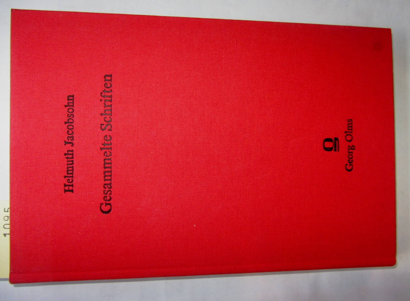 Jacobsohn, Helmuth:  Gesammelte Schriften. Hrsg. von Herrmann Jungraithmayr.  ("Collectanea", XLIII) 