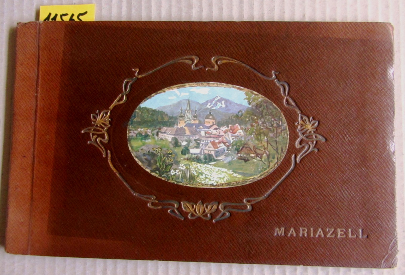   Mariazell. Album mit 20 auf Karton gedruckten photographischen Aufnahmen (braun). 